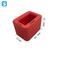 Car seat belt slot bracket retainer